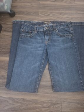 Classic Women’s Blue Denim Jeans - Low Rise Regular Fit